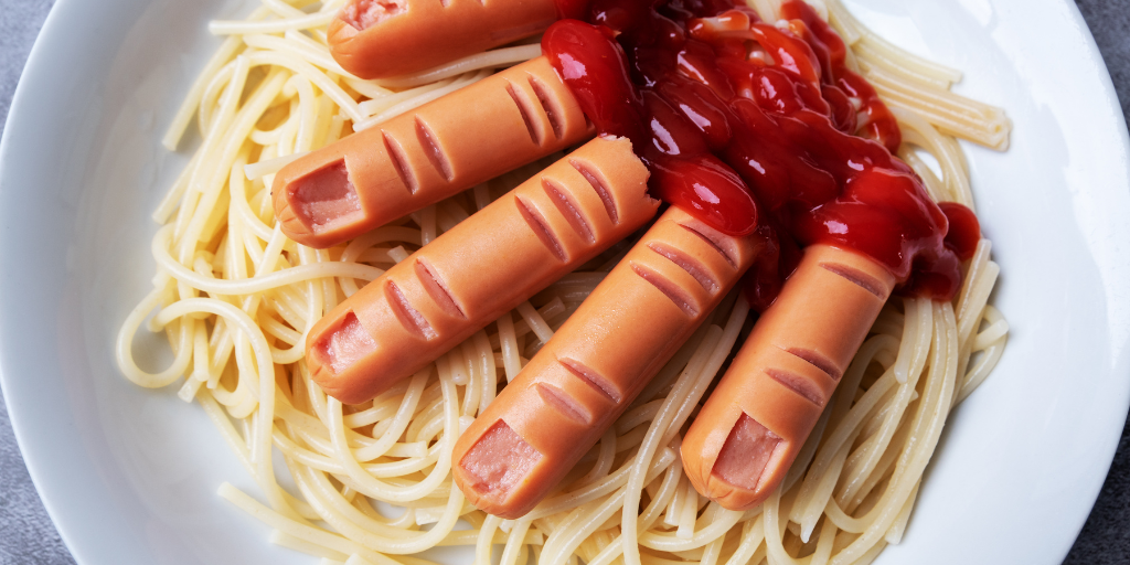 Comida espeluznante de Halloween